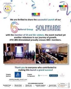 Launch of 6th JBN Referral Group – Solitaire